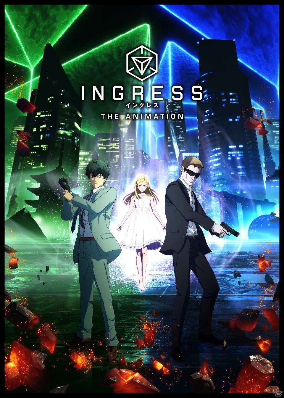TVアニメ「イングレス」メインビジュアルとストーリーが公開！緒方恵美さんらキャスト陣のコメントもの画像1