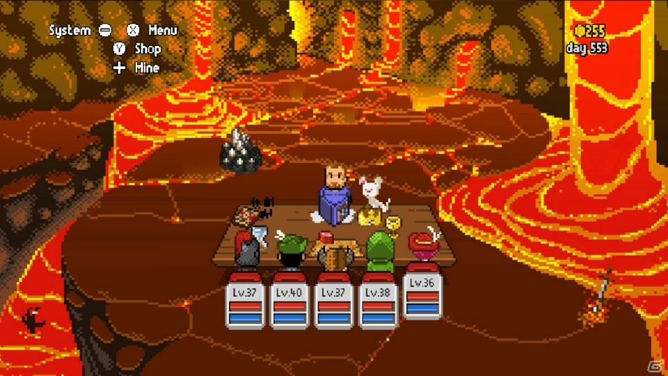 レトロ風王道RPG「Knights of Pen and Paper +1 Deluxier Edition」がSwitch向けに発売決定！の画像3