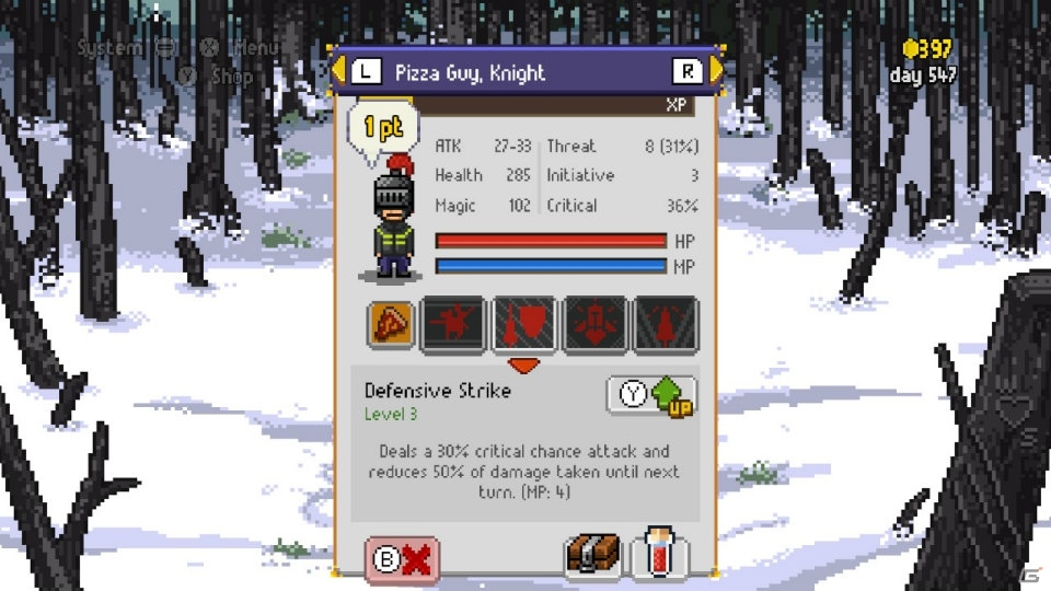 レトロ風王道RPG「Knights of Pen and Paper +1 Deluxier Edition」がSwitch向けに発売決定！の画像6