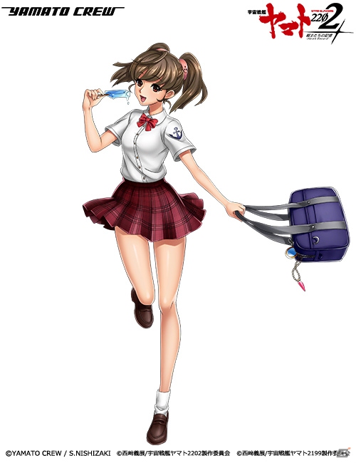 宇宙戦艦ヤマト2202 戦士たちの記憶 -Hero's Record-」学生服姿の