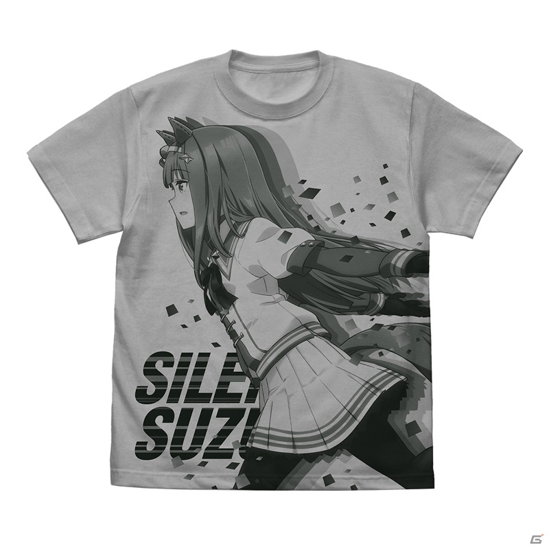 「ウマ娘 プリティーダービー」スペシャルウィーク、サイレンススズカのTシャツが登場！の画像2