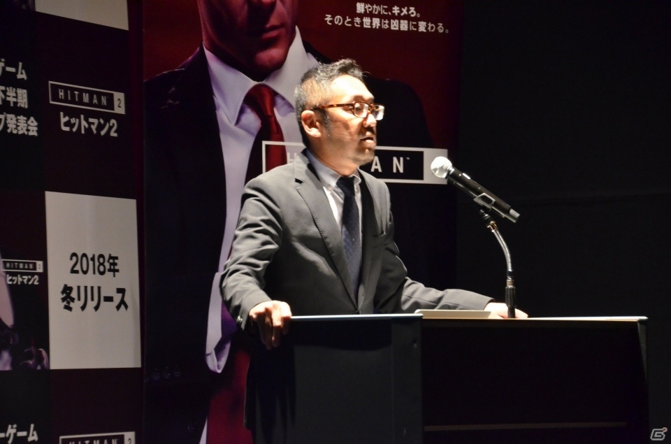 ヒットマンの正体は“禿頭”と“サングラス”がポイントのあの人！「ワーナーゲーム 2018年下半期ラインナップ発表会」レポートの画像1
