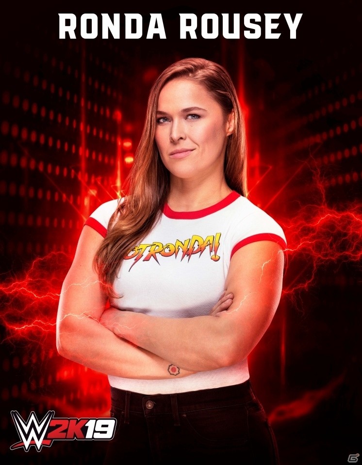 「WWE 2K19」“ラウディ”ことロンダ・ラウジーが予約特典キャラクターとしてゲームデビュー！の画像2