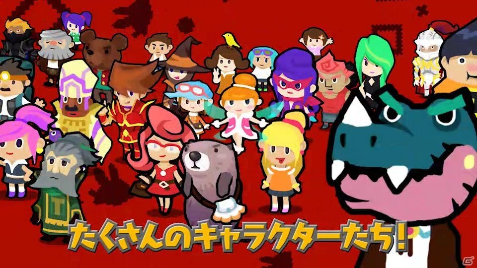 Switch「WORK×WORK」ドット絵のキャラがくるくる動くPV第1弾が公開！の画像9