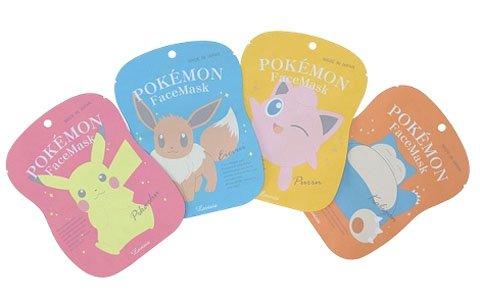 ポケモンギフトコスメシリーズ第1弾「ポケモンフェイスマスク」が7月20日より発売！