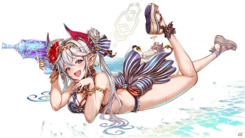 「幻獣契約クリプトラクト」水着ガチャ「夏空の下の守護女神」開催！水着姿のメープルらも登場の画像2