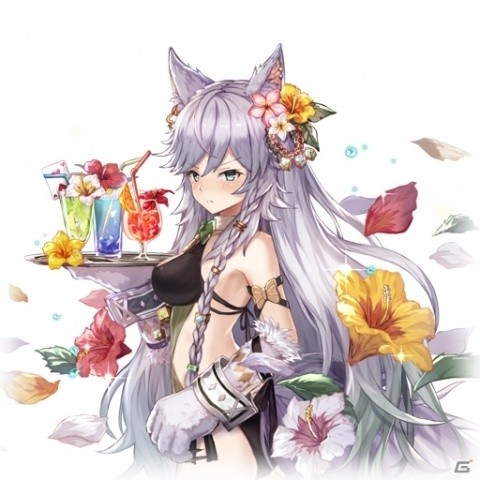 「幻獣契約クリプトラクト」水着ガチャ「夏空の下の守護女神」開催！水着姿のメープルらも登場の画像4