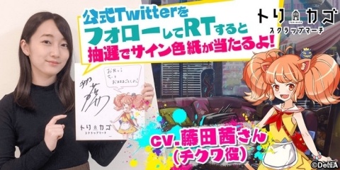 「トリカゴ スクラップマーチ」エーコ（CV：富田美憂）のキャラクター紹介ムービーが公開！の画像5