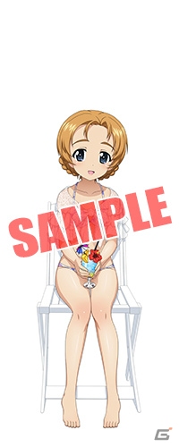 「ガールズ＆パンツァー 戦車道大作戦！」水着ガチャ第2弾が開催！水戸ホーリーホックコラボ復刻もの画像8