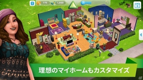 iOS/Android「シムズ・ポケット」Google Play向けの事前登録が開始！の画像3