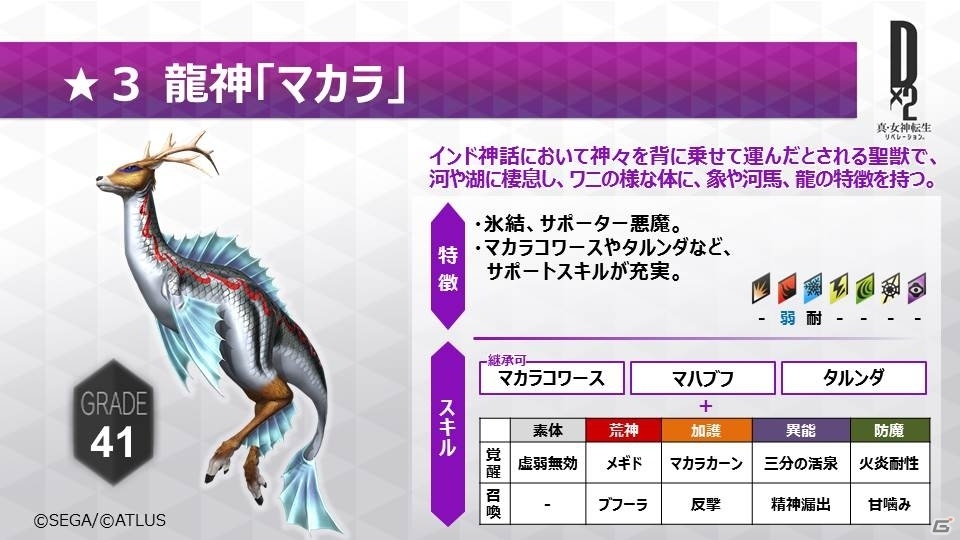 「D×2 真・女神転生リベレーション」新種族“龍神”の追加を含む大型アップデートが実施！の画像13