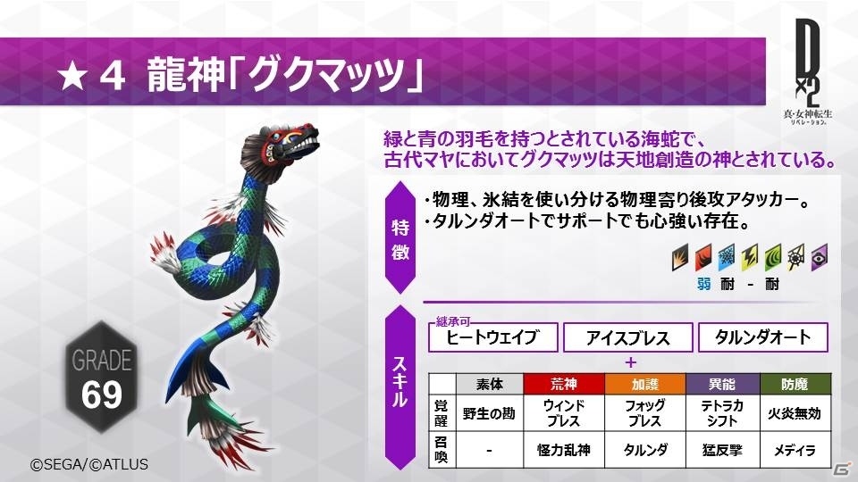 「D×2 真・女神転生リベレーション」新種族“龍神”の追加を含む大型アップデートが実施！の画像16