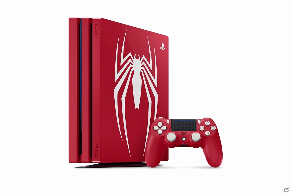 「PS4 Pro Marvel's Spider-Man Limited Edition」が9月7日より数量限定で発売！の画像1