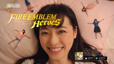 福原遥さんが4人のリトル福原さんと戦略会議！？「ファイアーエムブレム ヒーローズ」WEB限定CMが公開の画像1