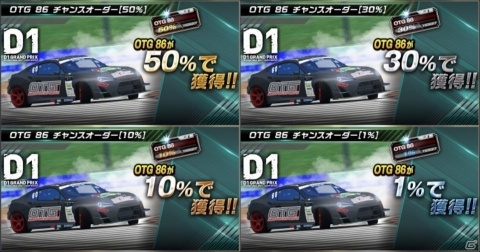 「ドリフトスピリッツ」にて「2018D1GP」コラボ第2弾が開催!OTG86などD1マシンとドライバーが登場の画像7
