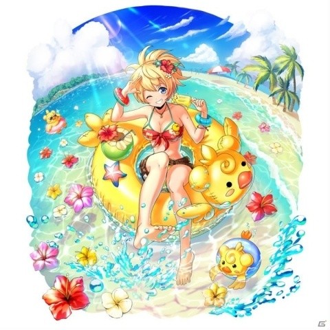 「メギド72」衣装機能が登場！ログインで「ウェパル」の水着衣装「人魚の夏休み」をゲットの画像5