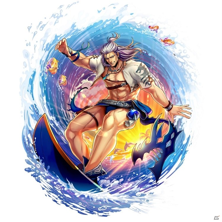 メギド72」衣装機能が登場！ログインで「ウェパル」の水着衣装「人魚の