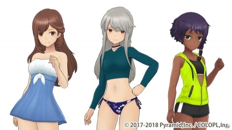 「アリス・ギア・アイギス」新たに6名のキャラクターが水着で登場！の画像2