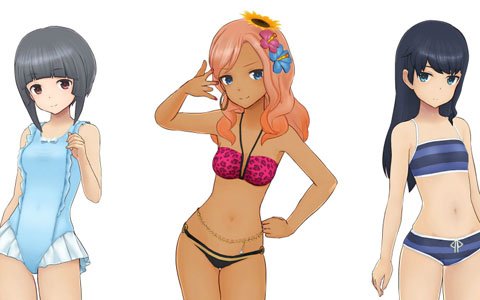 「アリス・ギア・アイギス」新たに6名のキャラクターが水着で登場！