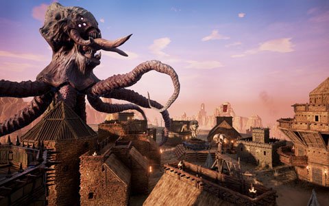 「Conan Outcasts」ゲームの舞台となる“追放の地”と強大な力を持つ“神の化身”を紹介！
