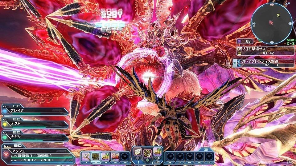 「ファンタシースターオンライン2」“OF・アプレンティス”が登場するレイド緊急クエスト「地底を染めし女王の悪夢」が配信！の画像7