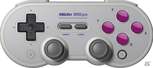 懐かしのデザインと最新の操作機能を兼ね備えたゲームコントローラー「SN30 PRO GAMEPAD」が7月31日に発売！の画像2