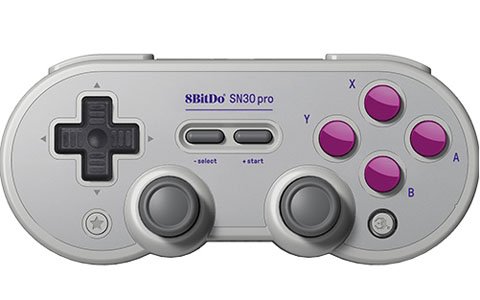 懐かしのデザインと最新の操作機能を兼ね備えたゲームコントローラー「SN30 PRO GAMEPAD」が7月31日に発売！