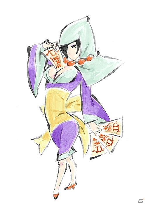 Switch版「大神 絶景版」ヒミコとツヅラオ、物語の重要な役割を持つ二人の女性キャラクターを紹介！の画像6