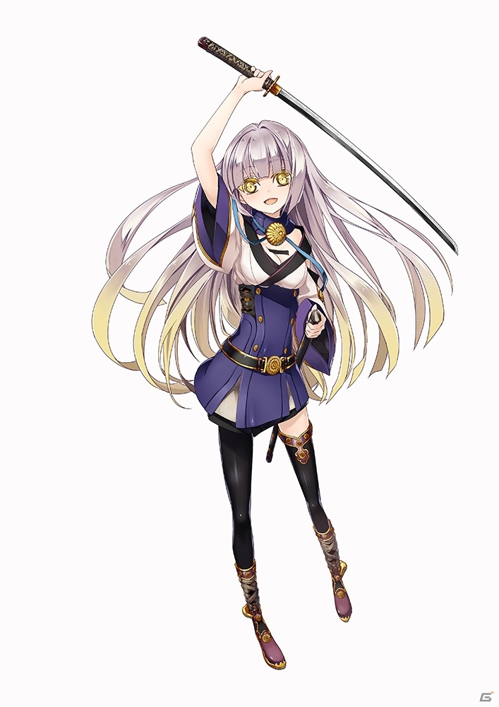 「天華百剣 -斬-」にて「武装少女マキャヴェリズム」コラボがスタート！コラボ衣装の菊一文字則宗が登場の画像4