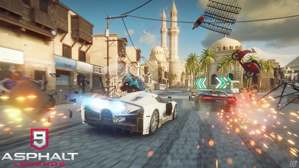 有名ブランドカーを自由自在に操作する「アスファルト 9：Legends」がiOS/Android向けに配信開始の画像2