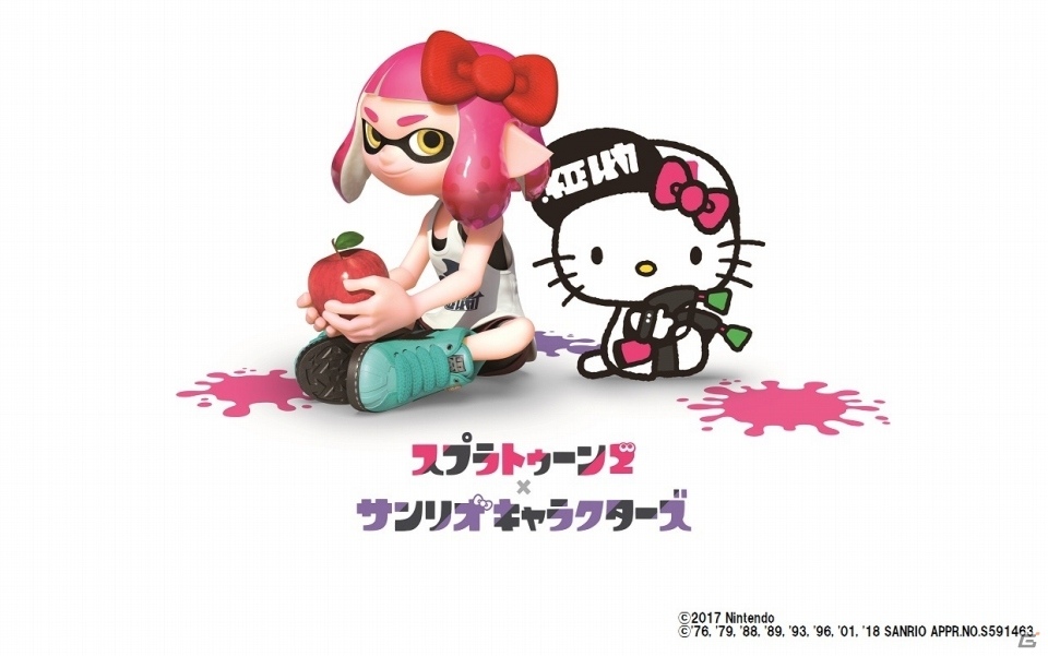キデイランド11店舗で「スプラトゥーン2×サンリオキャラクターズ」フェアが開催！の画像1