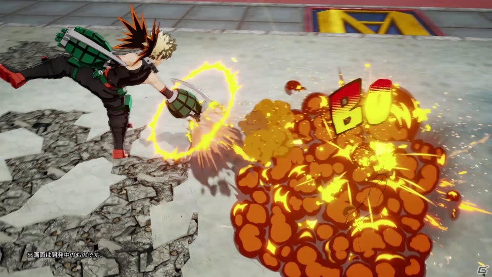 「僕のヒーローアカデミア One's Justice」キャラクター切り替わりCM「爆豪編」が公開！の画像3