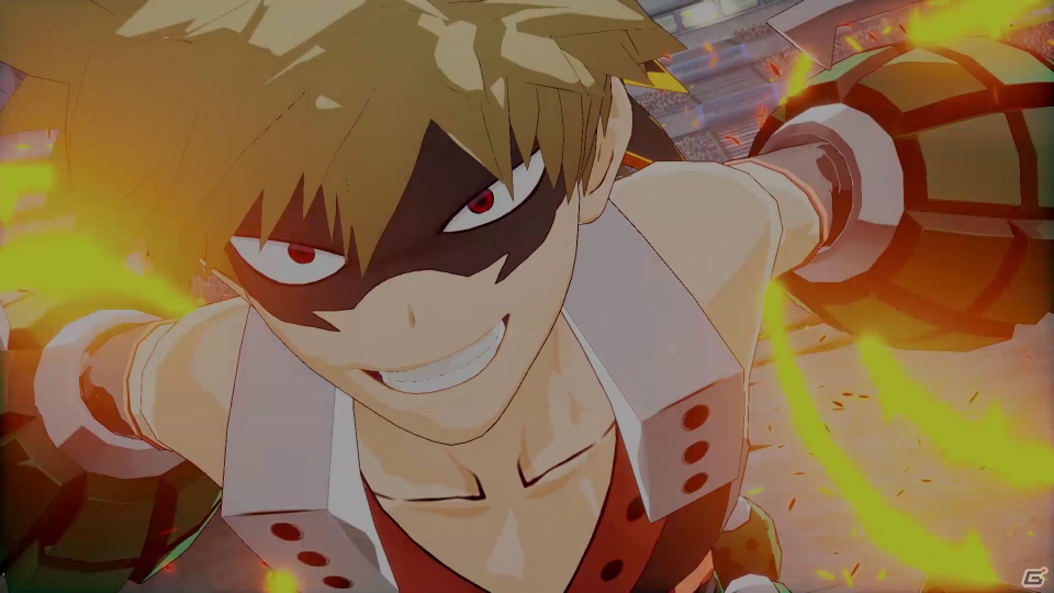 「僕のヒーローアカデミア One's Justice」キャラクター切り替わりCM「爆豪編」が公開！の画像4