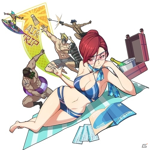 iOS/Android「ファイトリーグ」ハーモニーらファイター9体が水着で登場！夏季限定水着コレクションが開催の画像13