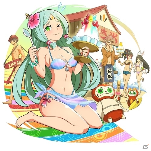 iOS/Android「ファイトリーグ」ハーモニーらファイター9体が水着で登場！夏季限定水着コレクションが開催の画像4