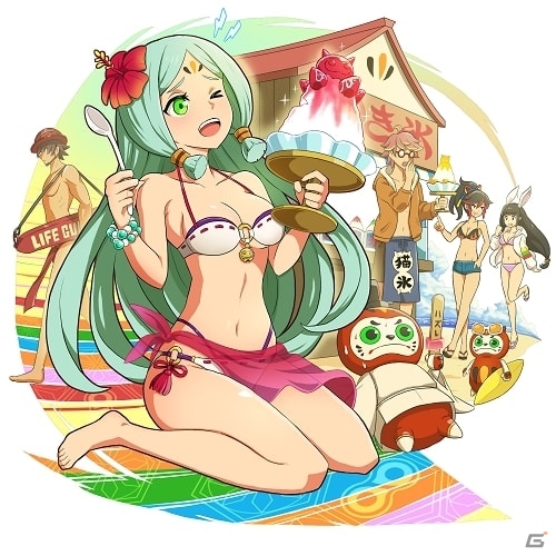 iOS/Android「ファイトリーグ」ハーモニーらファイター9体が水着で登場！夏季限定水着コレクションが開催の画像5