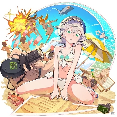 iOS/Android「ファイトリーグ」ハーモニーらファイター9体が水着で登場！夏季限定水着コレクションが開催の画像6