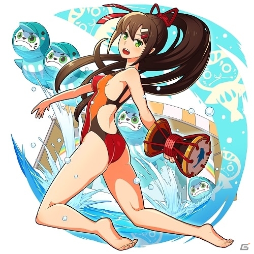 iOS/Android「ファイトリーグ」ハーモニーらファイター9体が水着で登場！夏季限定水着コレクションが開催の画像8