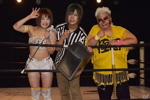 「セブンナイツ」ダンプ松本vs万喜なつみ！レフェリーにラブマツを起用したWebCMが公開！の画像1