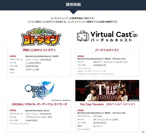 モノビット、リアルタイム通信エンジン開発専門の「モノビットエンジン」を設立の画像2