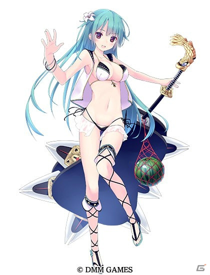 「御城プロジェクト:RE」城娘が夏の装いで登場！登録者数110万人突破記念キャンペーンが開催の画像2