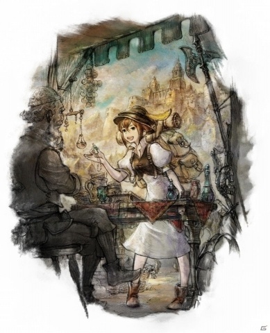 緻密かつ美しい世界は1ドットのせめぎ合いで生まれた―「OCTOPATH TRAVELER」アートチームインタビューの画像7