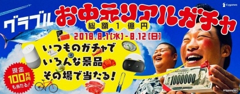 「グランブルーファンタジー」景品総額1億円！大型キャンペーンのTVCMが放送開始！の画像1