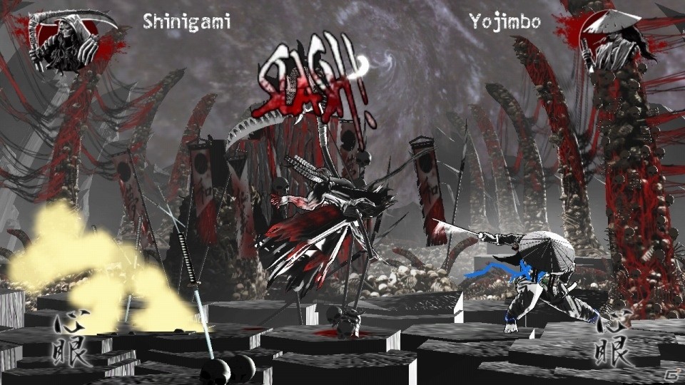一撃必殺型2D対戦格闘ゲーム「斬！斬！斬！」Switch版が2018年夏に配信決定！の画像2