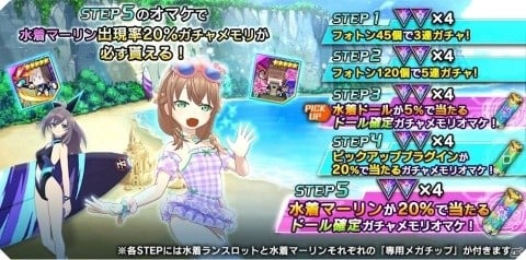 iOS/Android「ドールズオーダー」ランスロットとマーリンが水着バージョンで登場！の画像12