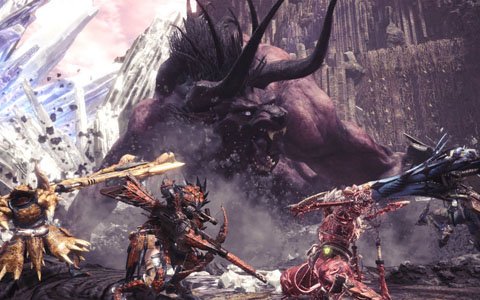 「モンスターハンター：ワールド」×「ファイナルファンタジーXIV」コラボで魔獣「ベヒーモス」に挑もう！