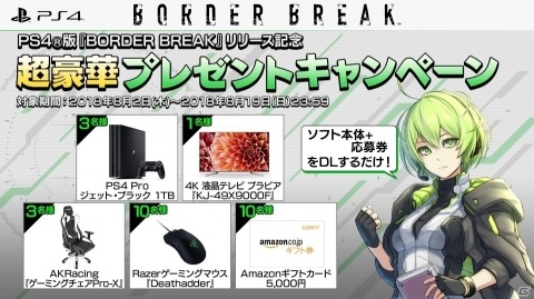 基本プレイ無料のハイスピードロボットチームバトル「ボーダーブレイク」PS4版が配信開始！の画像3