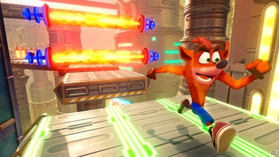 PS4「クラッシュ・バンディクー ブッとび3段もり！」が本日発売！新ステージ「きんみらいステージ」も紹介の画像4