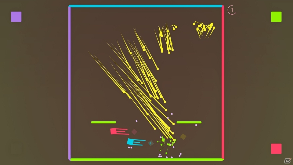 ソロ・対戦・協力・サバイバルなど様々なゲームモードが楽しめるシンプルアクション「Flat Heroes」Switch版が配信開始！の画像3