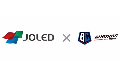 プロeSportsチーム「Burning Core」と「JOLED」がパートナーシップ契約を締結